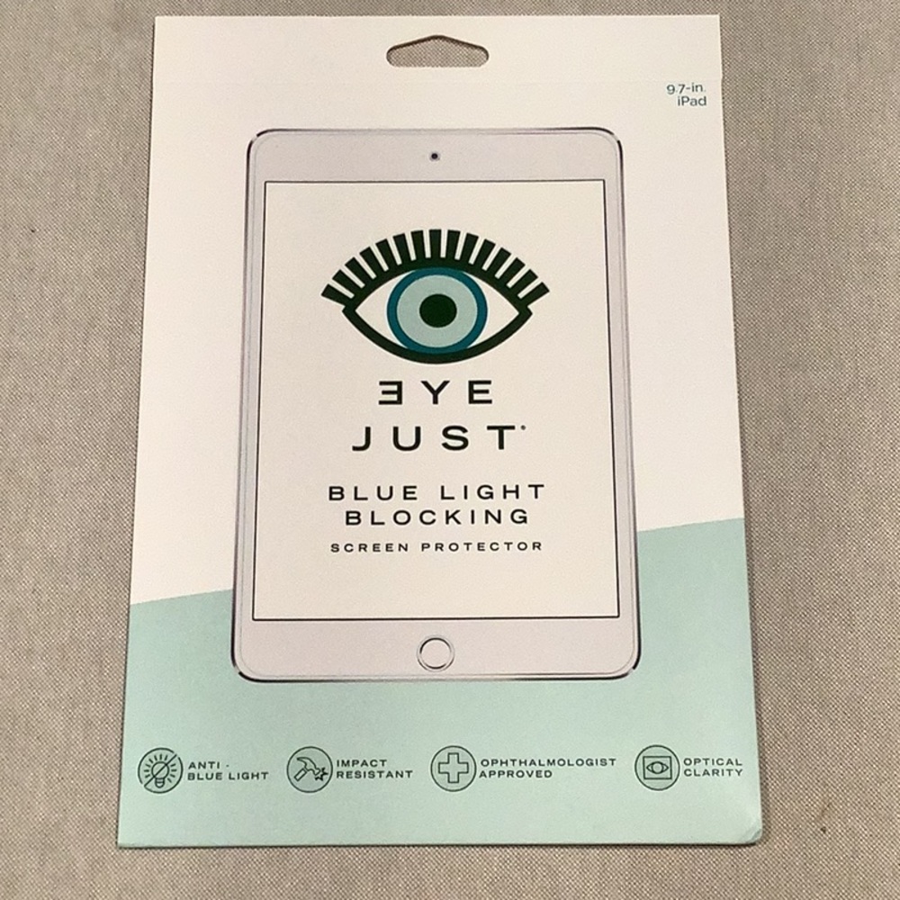 Eye Just - Blue Light Blocking Screen Protector - iPad 9.7 inch - NWT